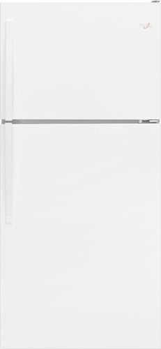 Whirlpool - 18.2 Cu. Ft. Top-Freezer Refrigerator - White