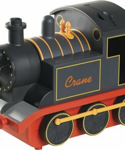 CRANE - 1 Gal. Adorable Ultrasonic Cool Mist Humidifier Train - Black/Red