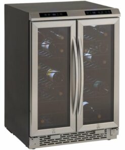 Avanti - 19-Bottle Wine Cooler - Stainless steel