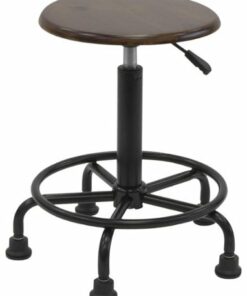 Studio Designs - Retro Stool - Rustic Oak