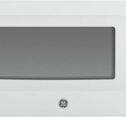 GE - Profile Series 1.1 Cu. Ft. Mid-Size Microwave - White on White