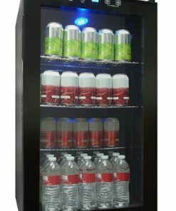 Vinotemp - VT-34 Beverage Cooler with Touch Screen - Black