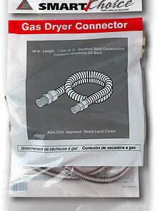 Frigidaire - 1/2" x 4' Dryer Gas Connector