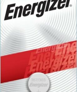 Energizer 357/303 Batteries (1 Pack), Button Cell Batteries