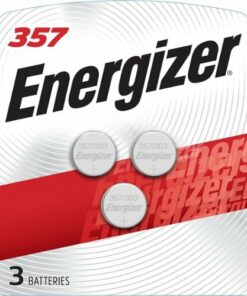 Energizer 357/303 Batteries (3 Pack), Button Cell Batteries 0