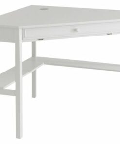 SEI Furniture - Corsica Corner Computer Desk - White