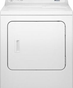 Amana - 6.5 Cu. Ft. Gas Dryer with Automatic Dryness Control - White
