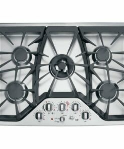 GE - 30" Built-In Gas Cooktop with 5 burners - Stainless steel