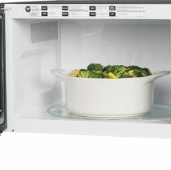 GE - 1.4 Cu. Ft. Mid-Size Microwave - Black