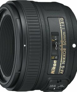 Nikon - AF-S NIKKOR 50mm f/1.8G Standard Lens - Black