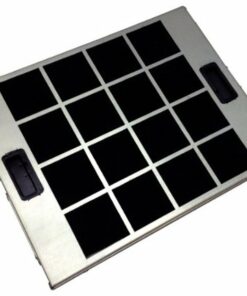 Charcoal Filter for Select Bosch Recirculating Range Hoods - Black/Silver