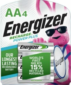 Energizer Rechargeable AA Batteries (4 Pack), Double A Batteries