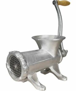 Weston - #22 Manual Meat Grinder & Sausage Stuffer - Silver