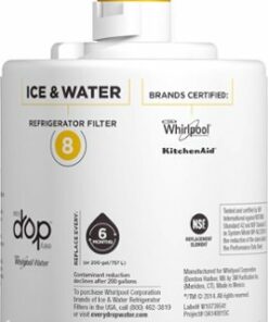 Whirlpool - EveryDrop 8 Ice and Water Filter - White