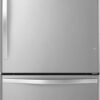 Whirlpool - 18.5 Cu. Ft. Bottom-Freezer Refrigerator - Stainless steel