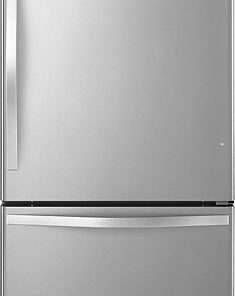 Whirlpool - 18.5 Cu. Ft. Bottom-Freezer Refrigerator - Stainless steel