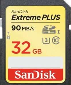 SanDisk - Extreme PLUS 32GB SDHC UHS-I Memory Card
