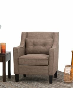 Simpli Home - Ashland Club Chair - Fawn Brown