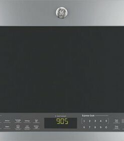 GE Profile - 2.1 Cu. Ft. Over-the-Range Microwave with Sensor Cooking - Stainless steel