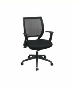 Office Star Products - Fabric Task Chair - Black