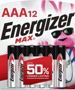 Energizer MAX AAA Batteries (12 Pack), Triple A Alkaline Batteries