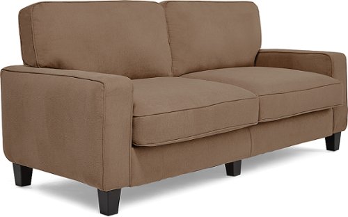 Serta - RTA Martinique Collection 78" Fabric Sofa - Dominica Earth