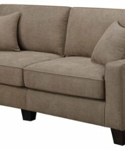 Serta - RTA Martinique Collection 73" Fabric Sofa - Dominica Earth