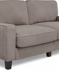 Serta - RTA Martinique Collection 78" Fabric Sofa - Kona Gray