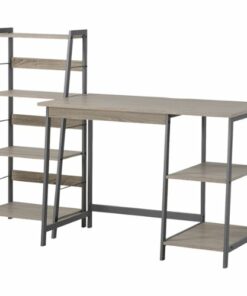 Homestar - Laptop Desk with Bookcase - Reclaimed Wood