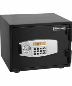 Honeywell - 0.5 Cu. Ft. Fire- and Water-Resistant Security Safe with Digital and Key Lock - Black