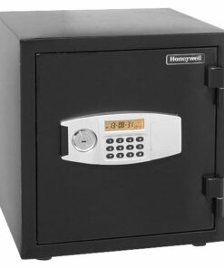 Honeywell - 1.24 Cu. Ft. Fire- and Water-Resistant Safe with digital lock - Black