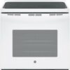 GE - 5.3 Cu. Ft. Freestanding Electric Range with Manuanl Cleaning - White