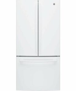 GE - 24.7 Cu. Ft. French Door Refrigerator - High Gloss White
