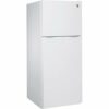 GE - 11.6 Cu. Ft. Top-Freezer Refrigerator - White