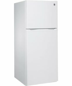 GE - 11.6 Cu. Ft. Top-Freezer Refrigerator - White