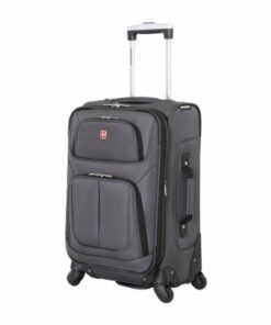 SwissGear - 21" Spinner Luggage - Dark Grey