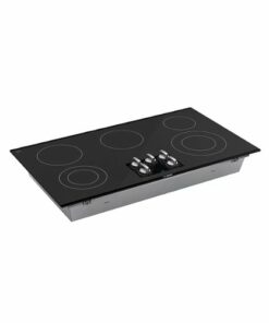 Bosch - 500 Series 36" Built-In Electric Cooktop with 5 elements - Black