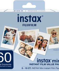Fujifilm - instax Mini Film Value Pack (60 Sheets) - White