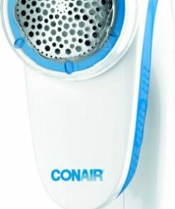 Conair - Battery-Operated Fabric Defuzzer - White, Blue