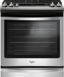 Whirlpool - 5.8 Cu. Ft. Self-Cleaning Slide-In Gas Convection Range - Stainless steel 0