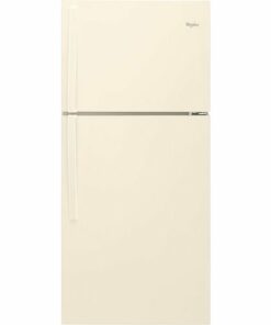 Whirlpool - 19.2 Cu. Ft. Top-Freezer Refrigerator - Biscuit