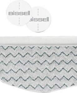 BISSELL - Microfiber Mop Pads and Fragrance Discs - White