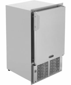 Whynter - 14" 23 lb Freestanding Icemaker - Stainless steel