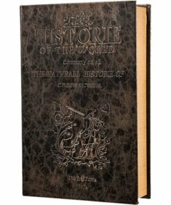 Barska - Antique Book Lock Box with Key Lock 0