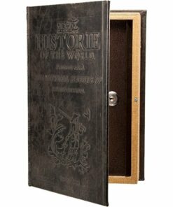 Barska - Antique Book Lock Box with Key Lock 1