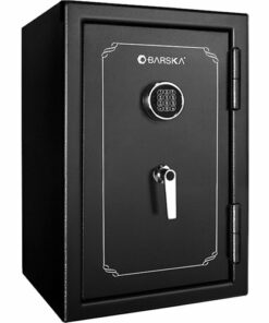 Barska - 3.45 Cu. Ft.Fire-Resistant Safe with Digital Keypad Lock - Black