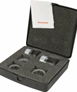PowerSeeker Accessory Kit for Most Celestron Telescopes - Black