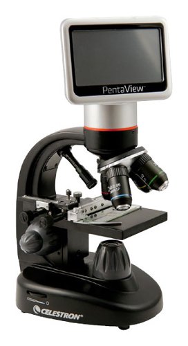 Celestron - Pentaview LCD Digital Microscope - Black