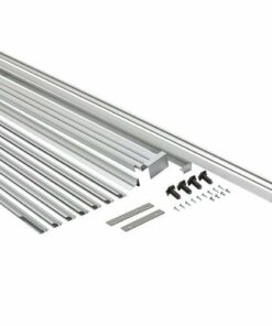 Unbranded - Sidekick Trim Kit for Full-Refrigerator and Up-Right Freezer - Stainless steel