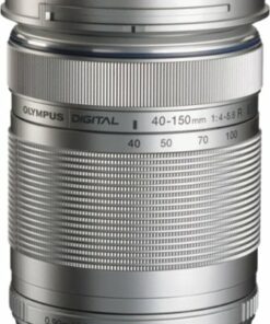Olympus - M.Zuiko Digital ED 40-150mm f/4.0-5.6 R Telephoto Zoom Lens for Most Micro Four Thirds Cameras - Silver
